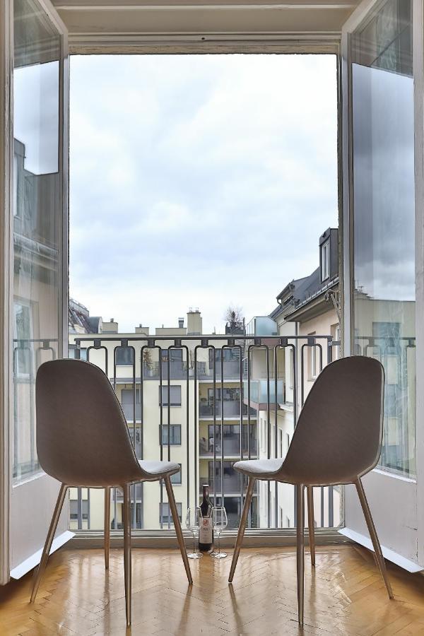 Ferienwohnung French Balcony - 45M² - Szeneviertel Wien Exterior foto